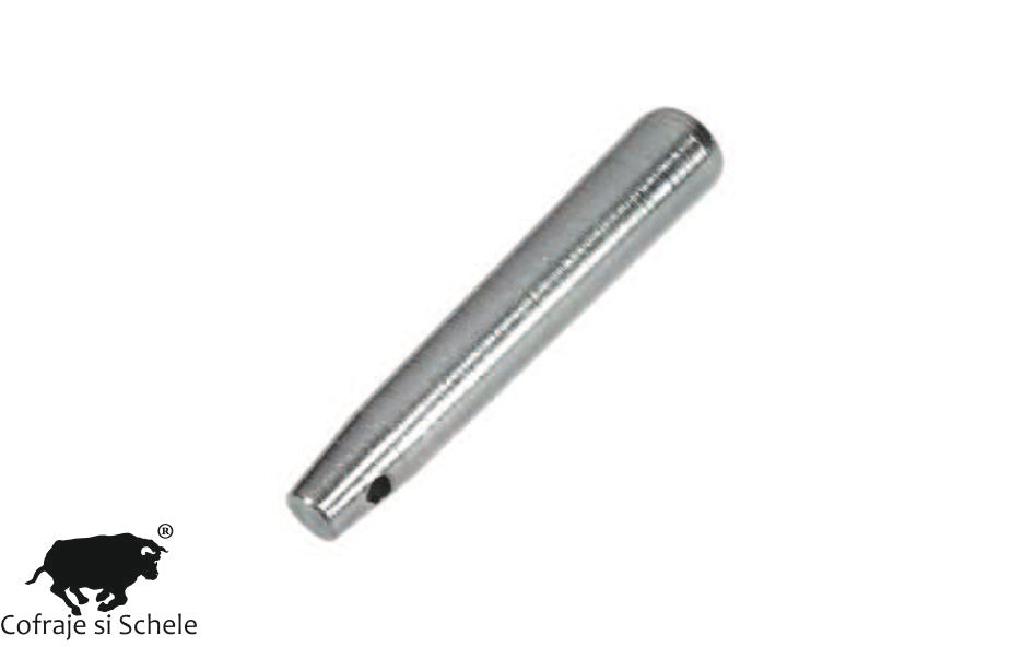 Bolt Conic Zincat Neted Ø12mm 65mm