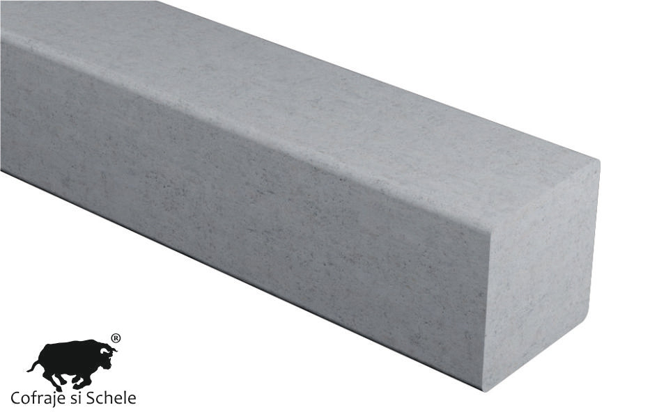 Distantiere liniare 80x80mm patrate fibrobeton