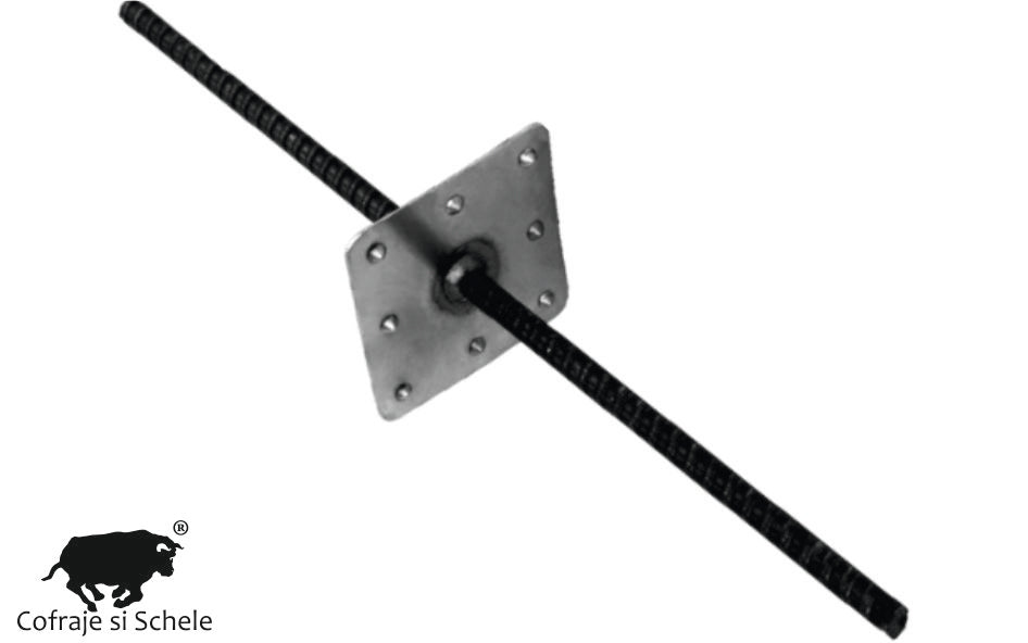 Opritor apa cu tirant DW15 si placa profilata 90 kN
