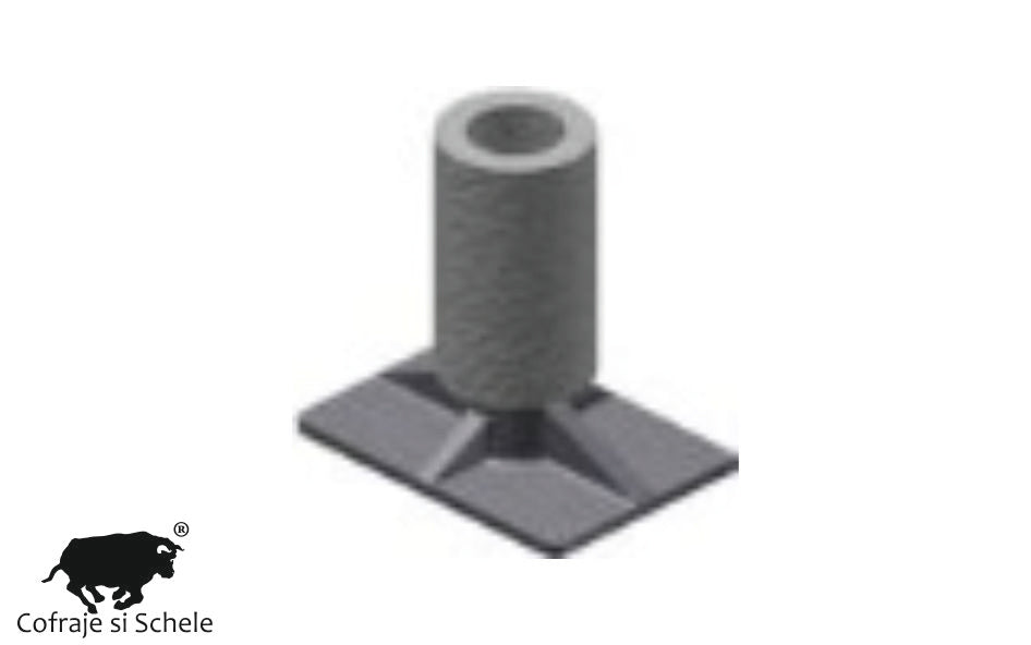 Ancora fixa Dywidag 100x70mm cu manson fibrobeton