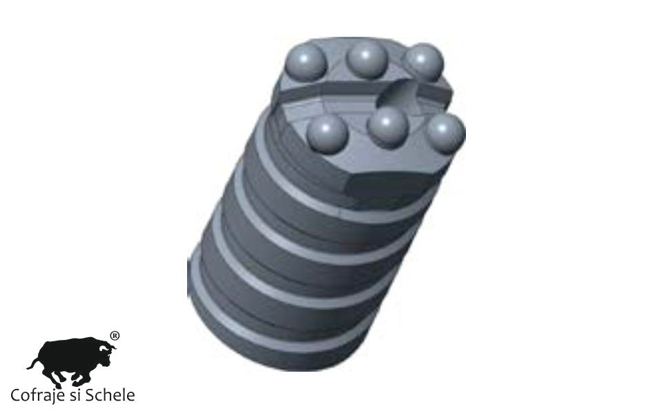 Cap Burghiu Pierdut TITAN Button Ø37mm