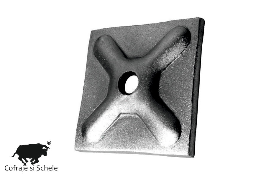 Contraplaca ranforsata DW15 120x120x10mm
