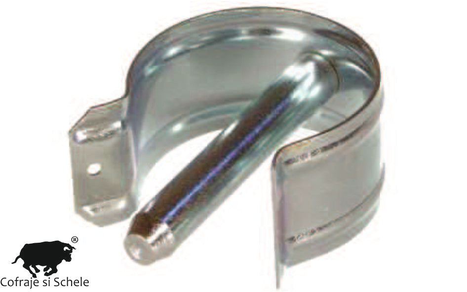 Siguranta Omega Zincata Ø10mm teava schela 48.3mm