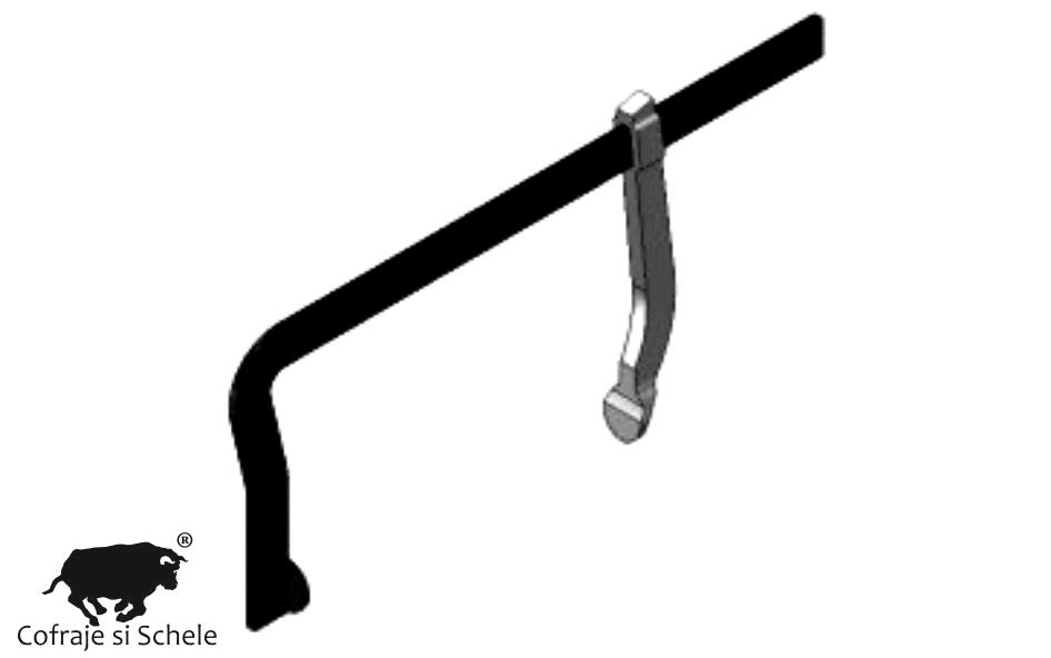 Clema ciocan 80cm cofrare fundatii