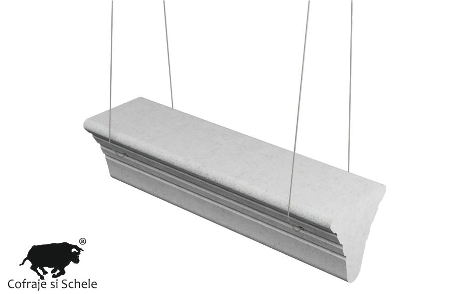 Distantiere Triunghiulare Beton cu Sarma H35mm L180mm