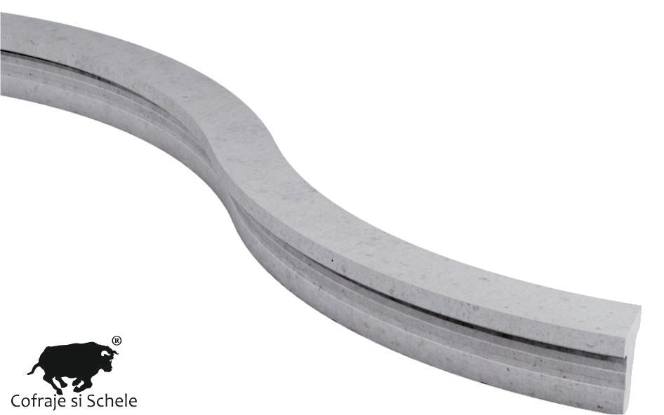 Distantiere Fibrobeton T Sarpe H25mm