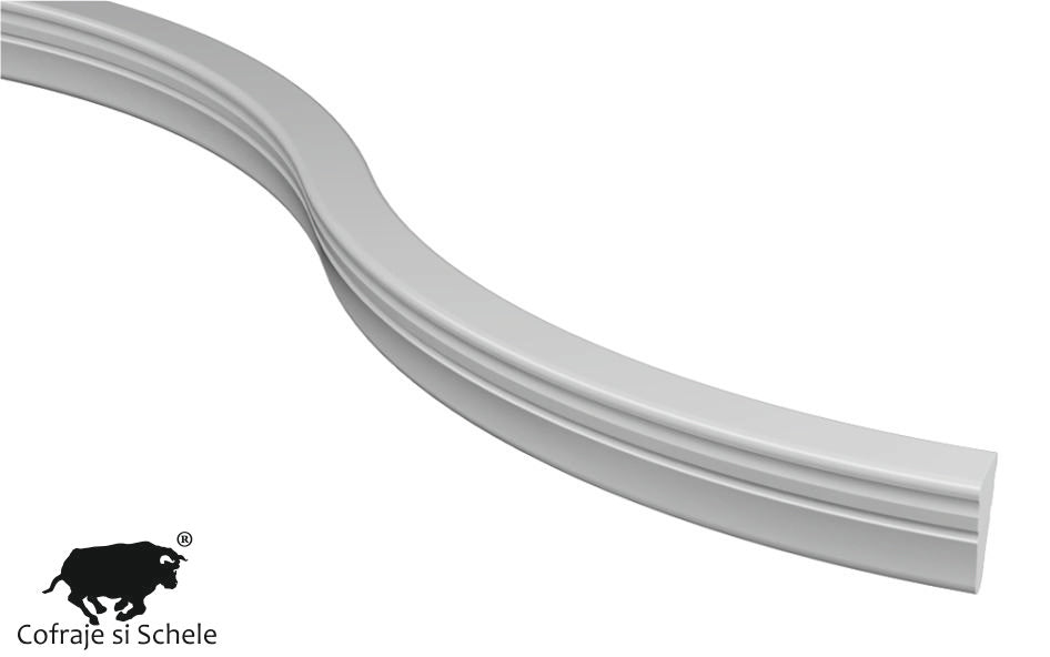 Distantiere Triunghiulare Sarpe Fibrobeton H25mm L100cm