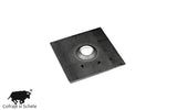 Saiba Bombata 200x200x8mm Beton Torcretat Zincata