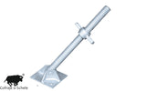 Picior Reglabil Inclinat Zincat la Cald HDG Ø38mm 630mm